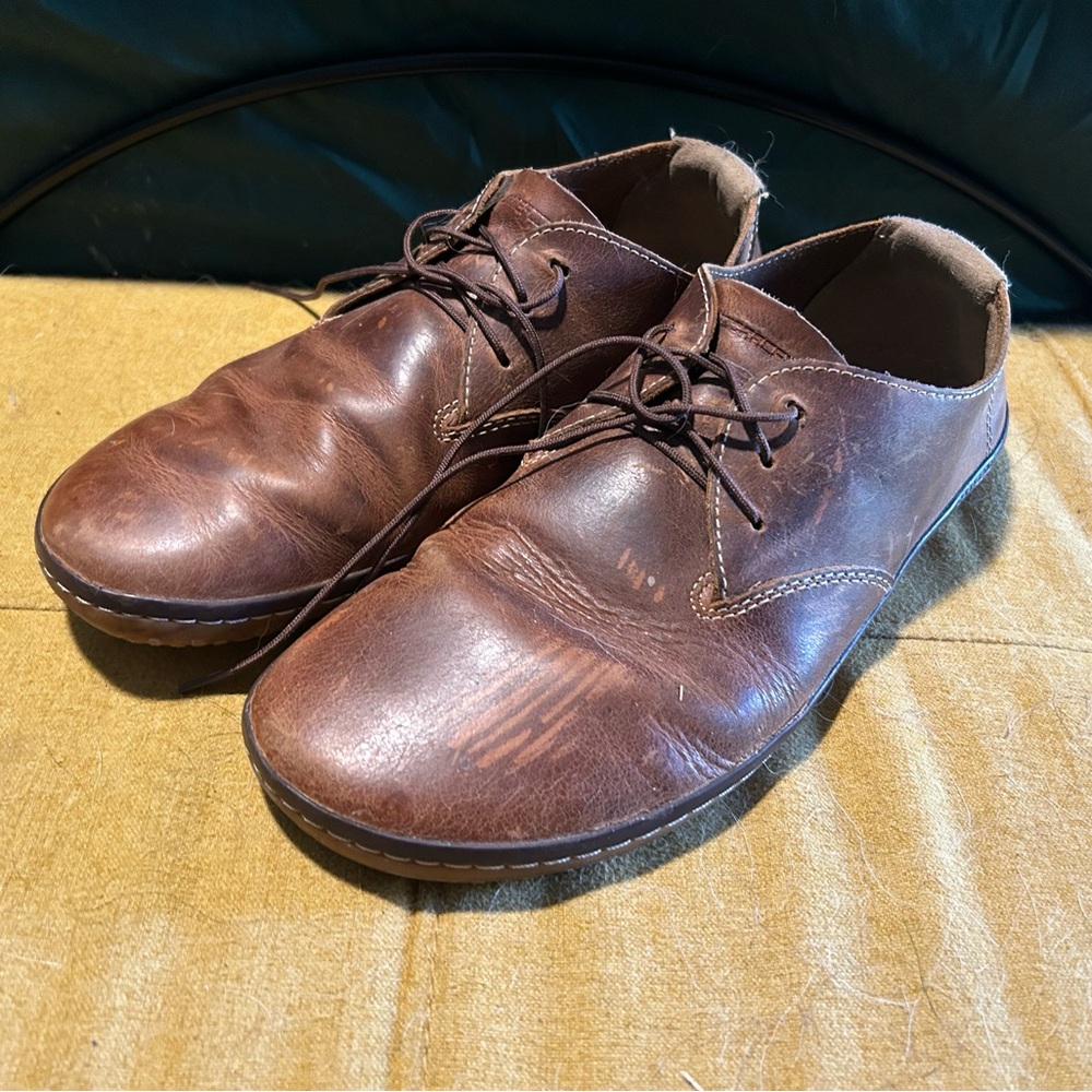 Vivobarefoot Brown Dress Shoes Men’s Size 41 No Soles Great Condition